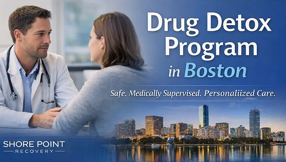 Drug detox program in Boston with a physician providing medically supervised withdrawal care