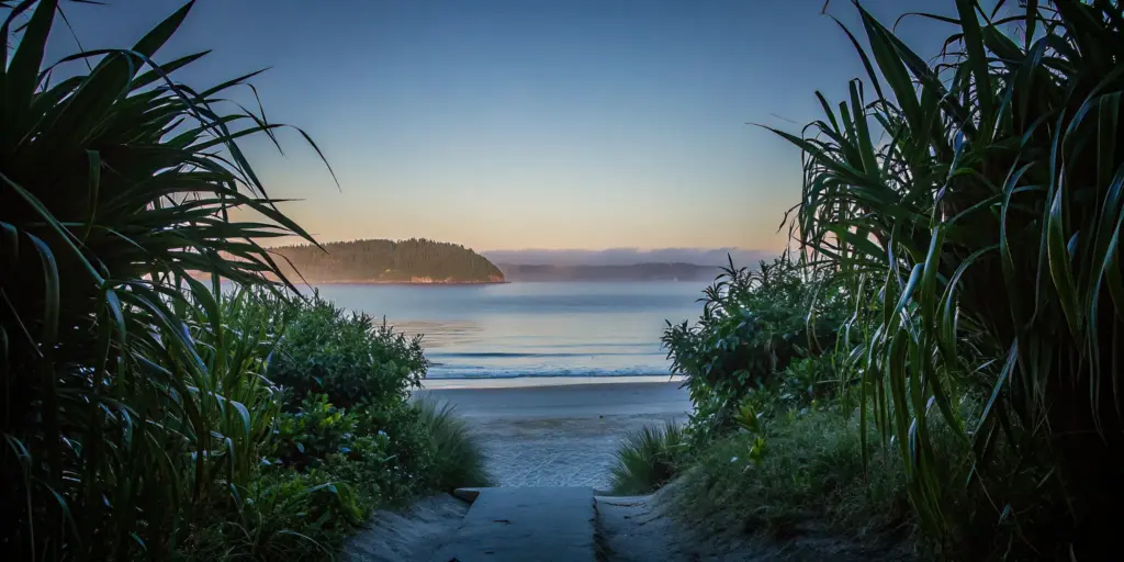 A serene coastal sunrise reflecting hope and healing in Massachusetts